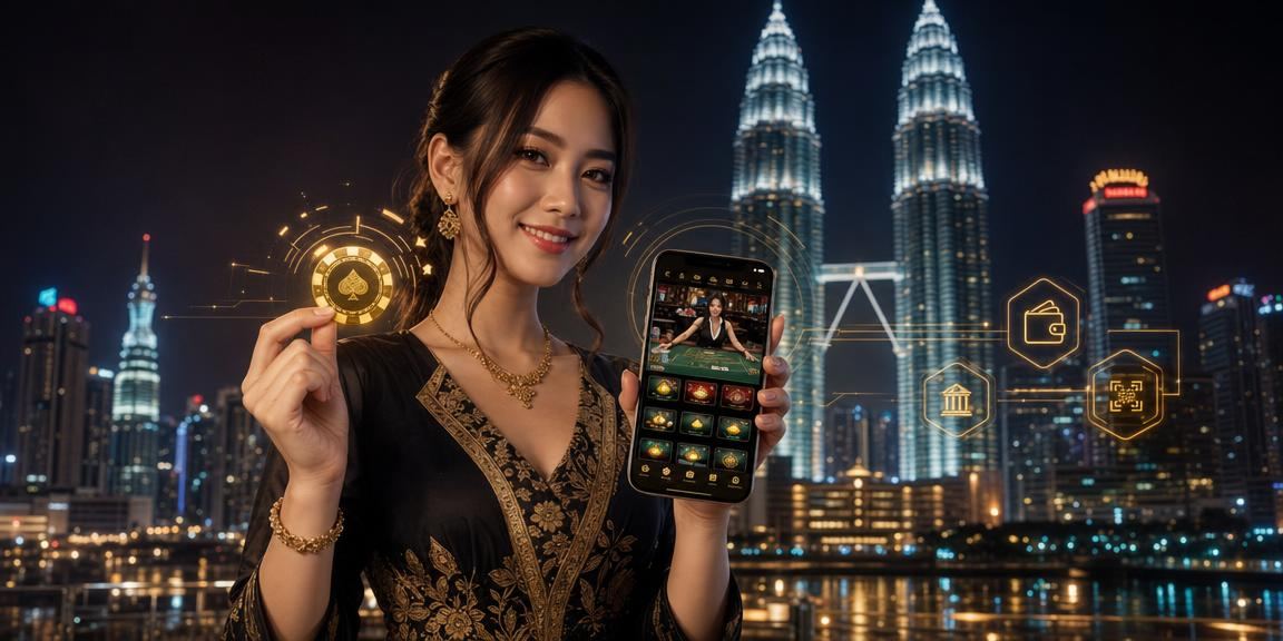 Paparan platform sukan maya di Kuala Lumpur dengan antara muka mudah alih